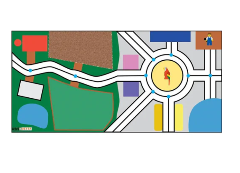 Robotics Challenge Country City Mat (FLL Size)