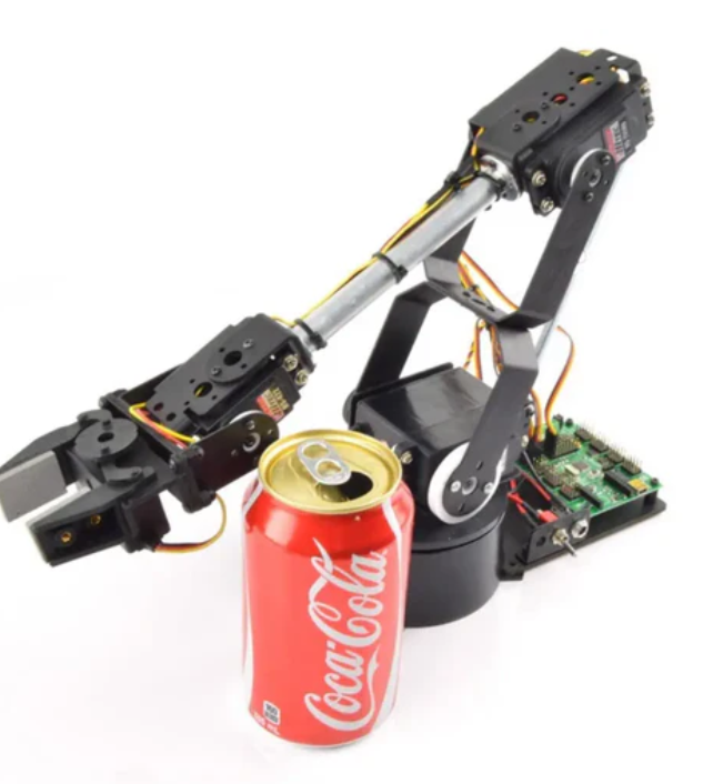 Lynxmotion SES-V1 AL5D PLTW Robotic Arm (5 DoF) Kit