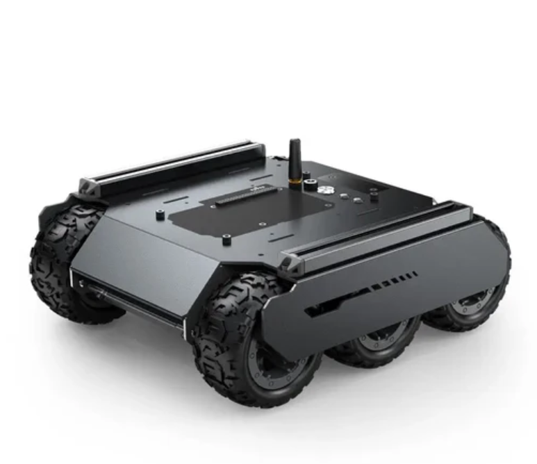 Waveshare 6x4 off-road UGV with extension rails and ESP32 slave, robot chassis