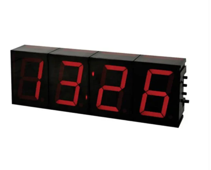 2 1/4" 7-Segment Digital Clock Soldering Kit