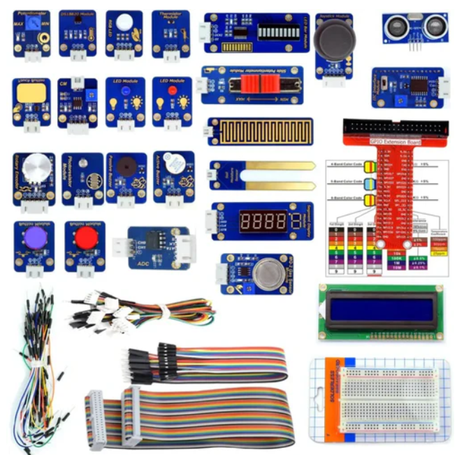 Adeept 24-Module Sensor Kit for Raspberry Pi