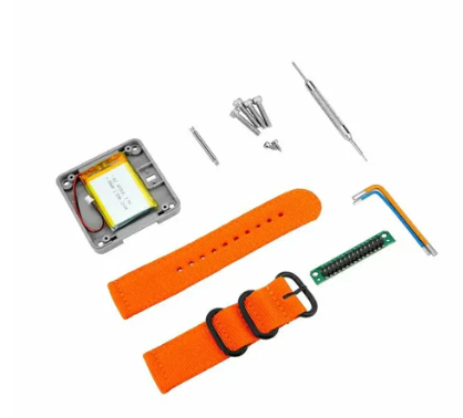 M5Stack Watch Development Kit V1.1 with orange strap (M5Core compatible)