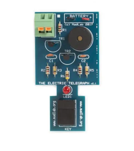 Madlab Electronics Kits - Telegraph Soldering Kit