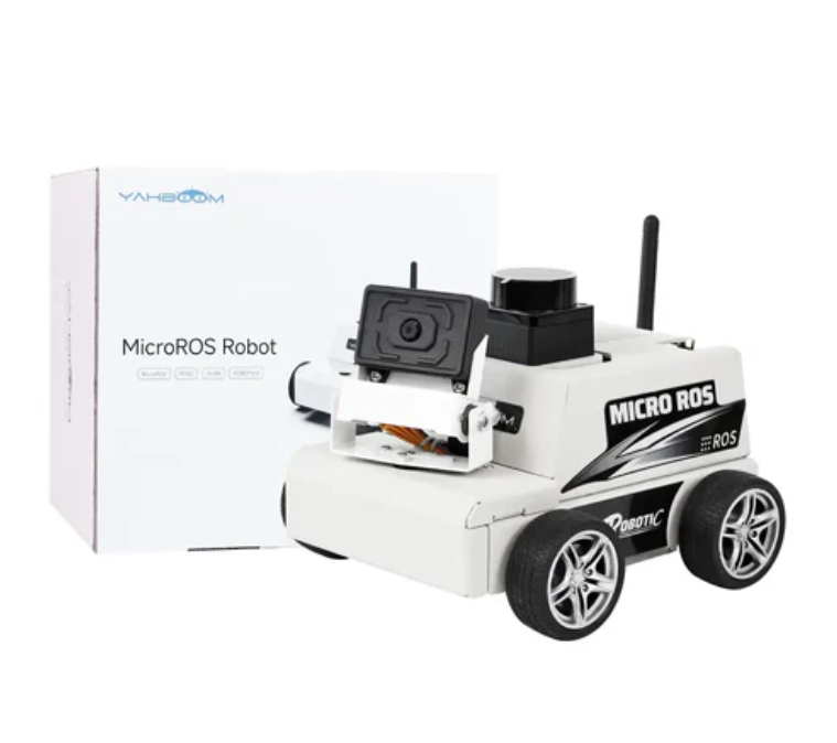 Yahboom ESP32 MicroROS Robot Car Virtual Machine as Controller -- Vision Version